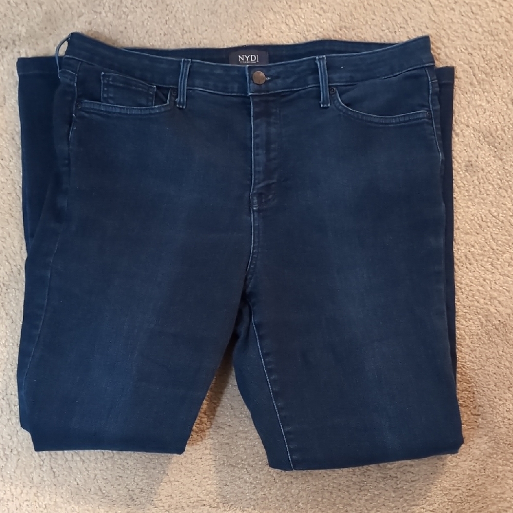 NYDJ Deep Indigo Denim Jeans